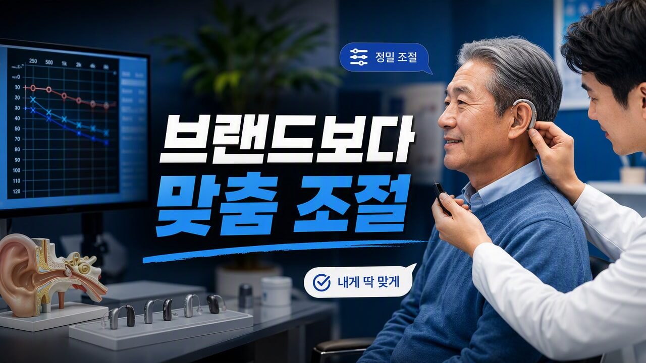보청기 브랜드별 성능 차이, 난청 유형에 따라 선택이 달라질까