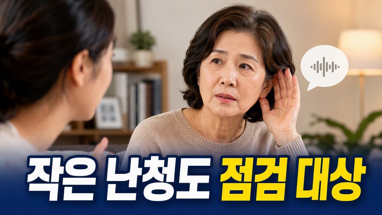난청이 심하지 않아도 보청기를 고려할 수 있는 경우